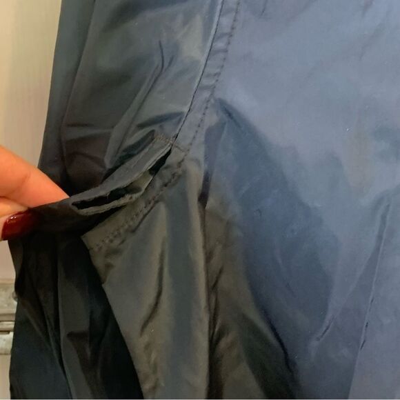 Nuala x Puma Lightweight Raincoat Trench Coat Blue Size Large - Picture 6 of 13